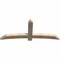 Ekena Millwork Bellingham Rough Sawn Timber Gable Bracket, Douglas Fir, 84"W x 35"H x 4"D x 6"F, 10/12 Pitch GBW084X35X0406BEL00RDF - alternate 2